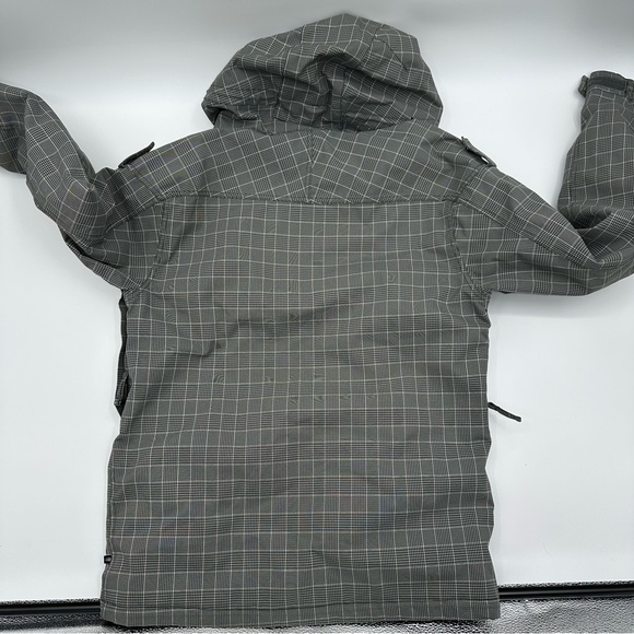 686 technical apparel Snowboard Ski jacket Mens Small S Gray Minor Flaws Stains - Picture 12 of 16